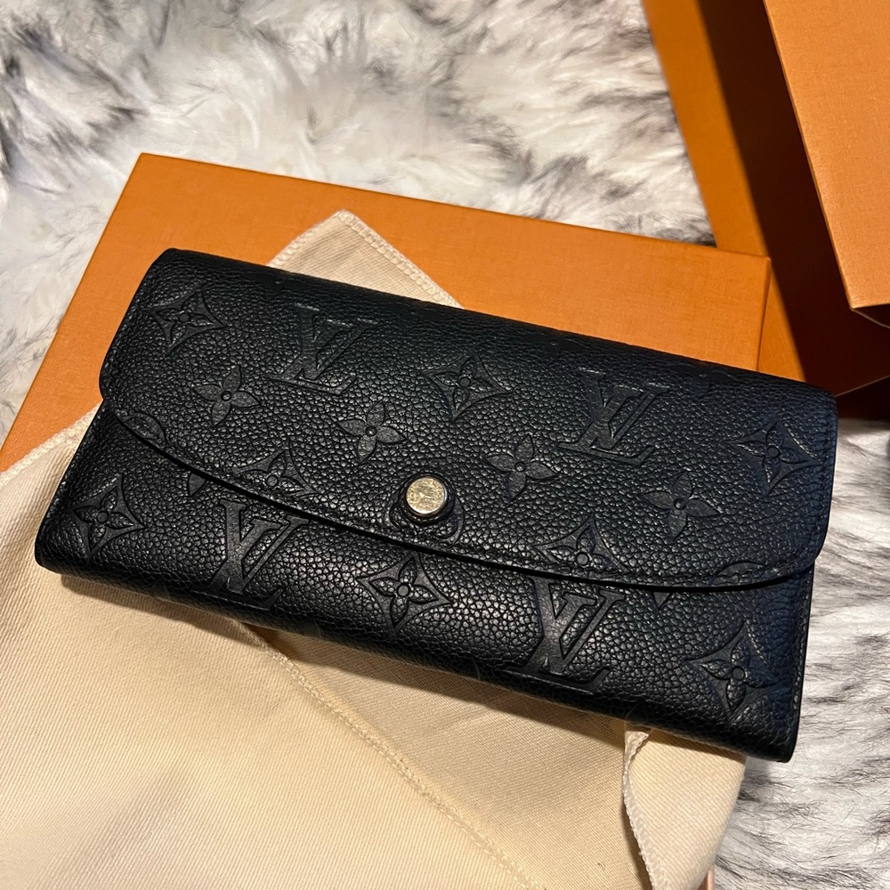 Louis Vuitton Monogram Empreinte Emilie Wallet